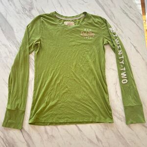 Hollister co Green Shirt